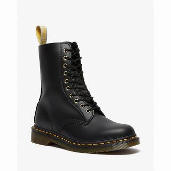 Dr Martens Vegan 1490 Felix Mid Calf - Cierne Cizmy Panske, D166SK